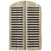 Prima Marketing 655350993702 Memory Hardware-Wood Shutters, Embellishment