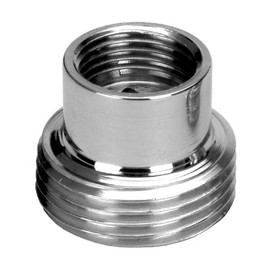 Pipe Connection Reduction Fitting, Chrome, 3/8'' x 3/4'' and 3/8'' x 1/2'', Female x Male, by Brand