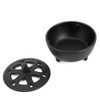 Cast Iron LotusShaped Incense Aromatherapy Burner for Home Decoration Bathroom