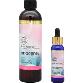 Innocense 8oz and 2oz Fragrance Oil Set (Two Bottles, one with Dropper)
