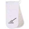 Azeeda 'Digging Shovel' Double Oven Glove/Mitt (OG00032816)