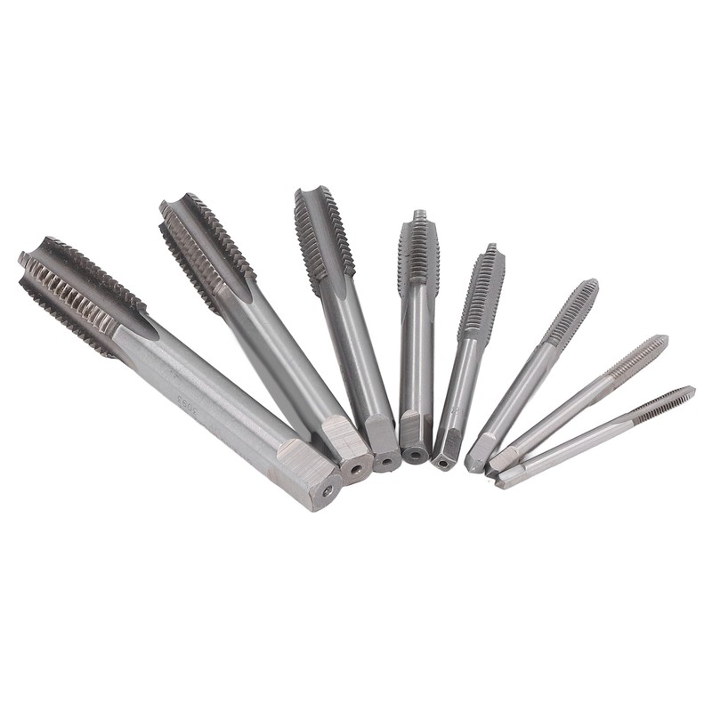 16Pcs Tap Socket Set Machine Lengthened Tapping Chuck 1/4in Hex