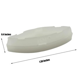 Fundyliue 1133070 1236365 Toilet Seat Bumper Service Replacement for Toilet Lid Rubber Gasket Buffer (8pcs)