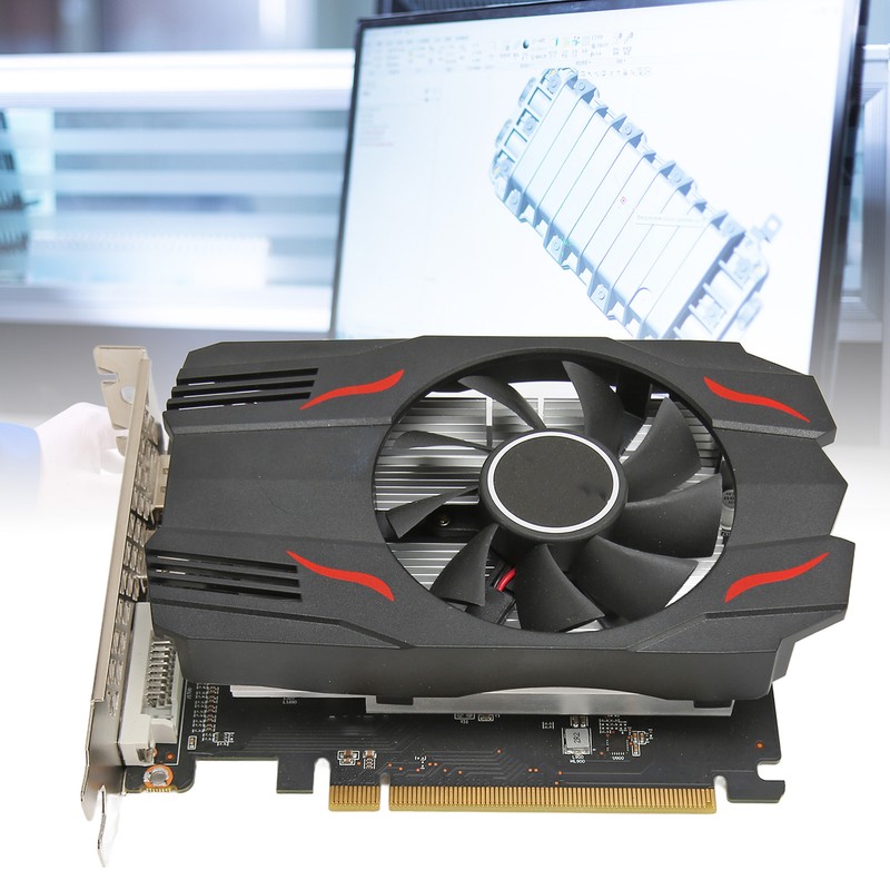 Desktop Graphics Card 4GB GDDR5 14nm 128bit 1183/6000MHz Cooling Fan