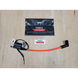 Ton's Performance Predator 212 Honda Clone Performance Coil, Resister Free No Retard Timing ORANGE
