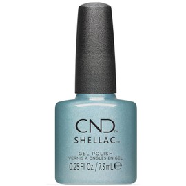 CND SHELLAC™ GEL NAIL POLISH, Durable Nail Gel Polish Color Coat with Curve-hugging Brush, Sleeping Mask, 0.25 fl oz