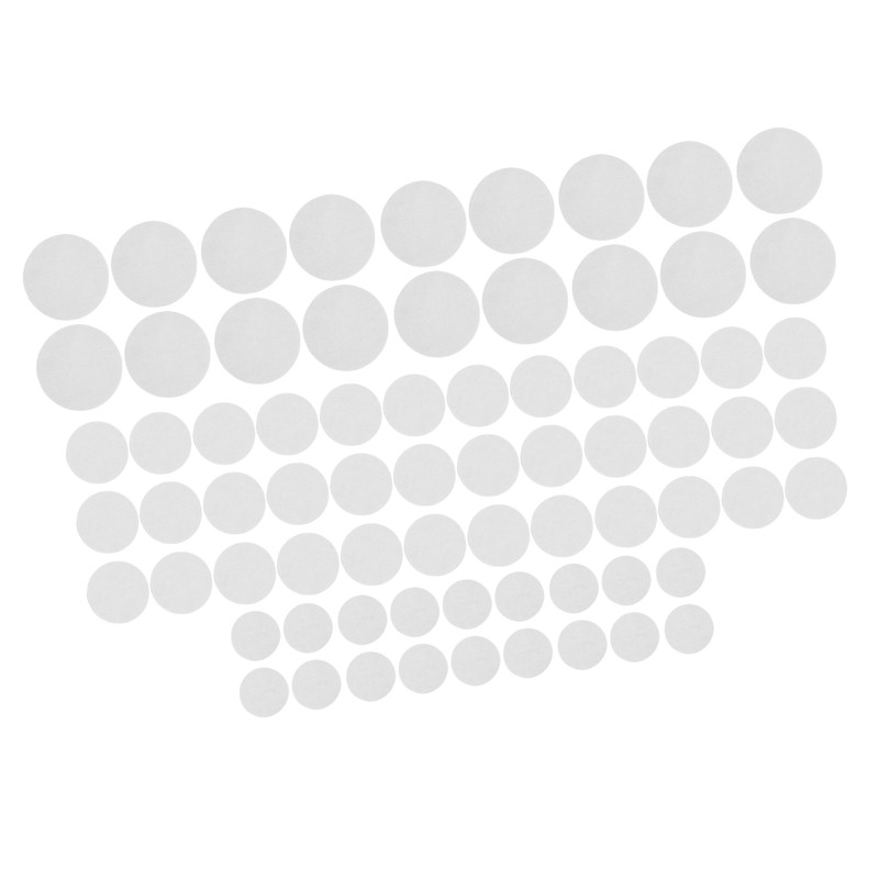 72 Pcs Felt Plate Dividers White Thick Soft Washable Reusable