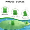 100 Pack Mini Frogs, Resin Green Tiny Frogs to Hide