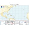 Oceangrafix Hurricane Tracking Chart: Full Atlantic