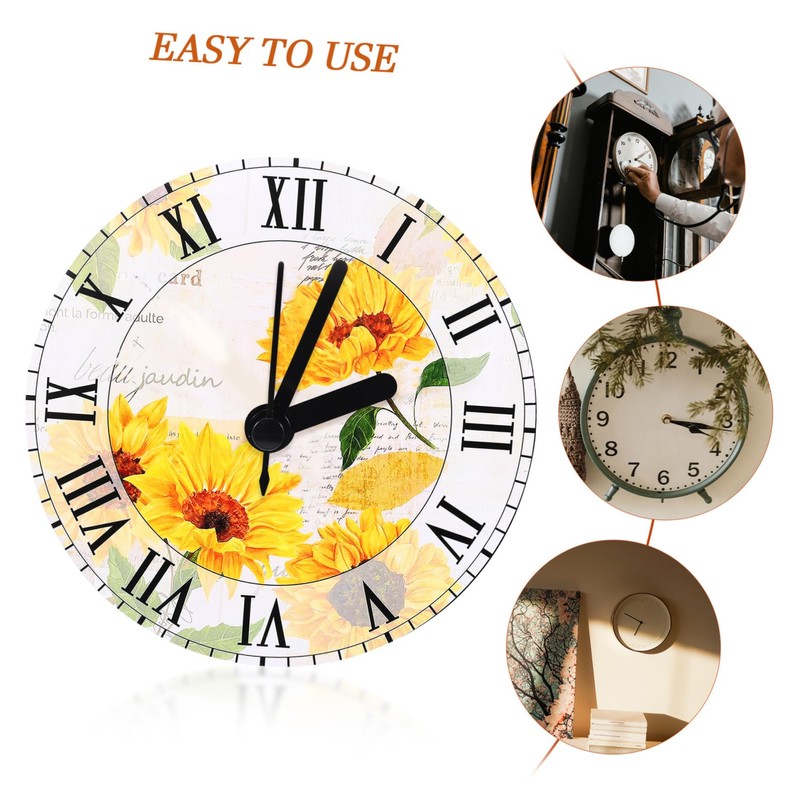 SEWACC 1 Set Silent Clock Movement Mechanism Kit DIY Clock