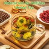 Dandelion Wolfberry Tea Organic, Chinese Traditional Seven Natural Herbs Formula
