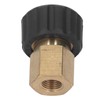 Pressure Washer Adapter Brass Rubber Anti Corrosion G1/4in to M22