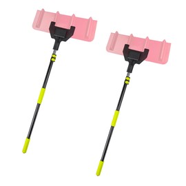 Mimanchi 8ft V Shaped Board Corner Protector with Extended Handle - Edge Protector Pole for Flatbed - Extension Pole V Shaped Edge Corner Guards，Adjustable from 4ft to 8ft-Flatbed Trailer Accessories