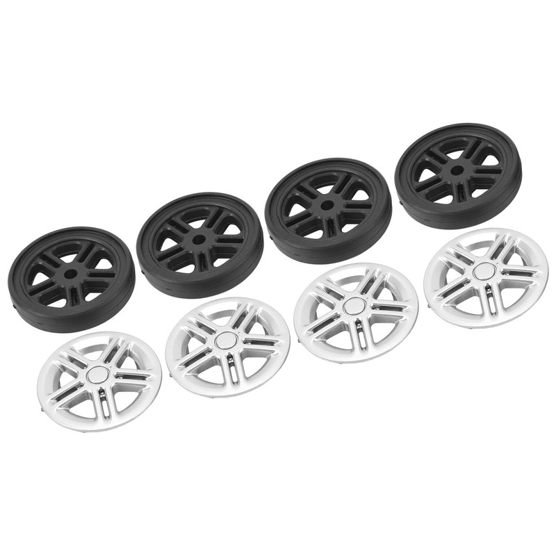 4Pcs Luggage Swivel Wheels Lightweight Flame Retardant Heat Insulation Suitcase
