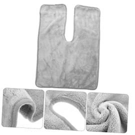 SAFIGLE Fleece Hair Towel Turban for Women Ultra Absorbent Quick Drying Shower Hair Wrap Lightweight Soft and Comfortable Spa Essential Light Grey