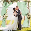 ShinyBeauty Chiffon Wedding Arch Draping Fabric 2Panels 29'' x 18FT