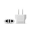 Unidapt European To Us Plug Adapter, Unidapt Eu To Us