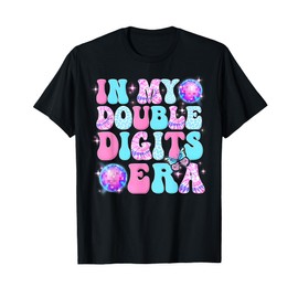 In My Double Digits Era Tie Dye 10th Birthday 10 Years Old T-Shirt