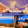 KNONEW 403ft 1000 LED String Lights Outdoor Christmas Lights 8