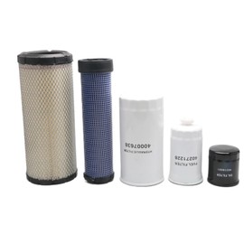 HLBTK Filter Kit Compatible with LS XG3140 Tractor – Includes Fuel, Engine Oil, Hydraulic, Outer & Inner Air Filters (40271228, 40318591, 40007576, 40049446, 40007638)