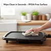 OVENTE Electric Griddle with 16 x 10 Inch Flat Non-Stick