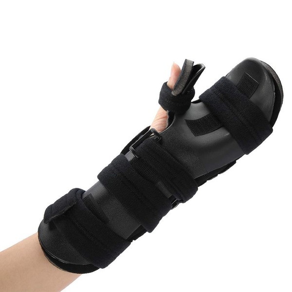 Adjustable wrist support hand for training sprains arthritis splint support, splint for wrist and forearm support and alignments.