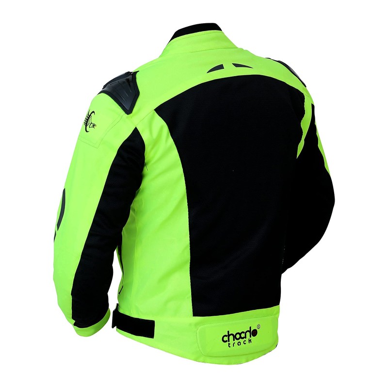 ChoCho Track Men's Summer Motorcycle Jacket with Armor Protection (Large,