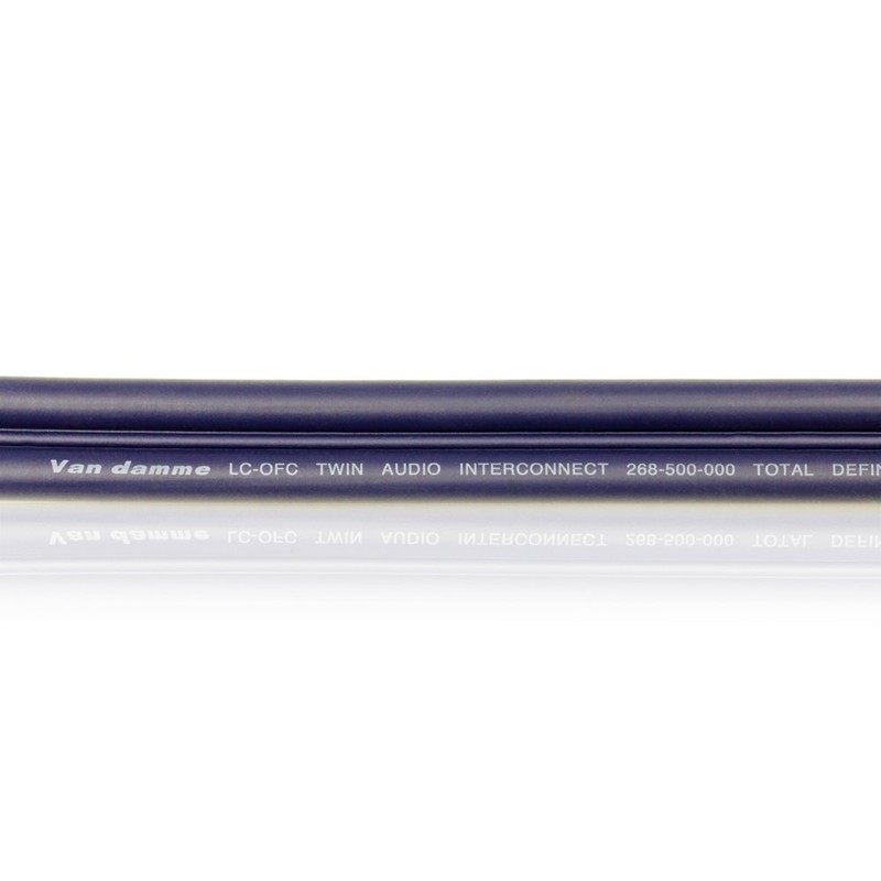 Van Damme Shotgun Audio Twin Interconnect Speaker Cable (Total Definition
