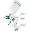 ENDOZER Professional HVLP Spray Gun Set Gravity Feed Air Spray