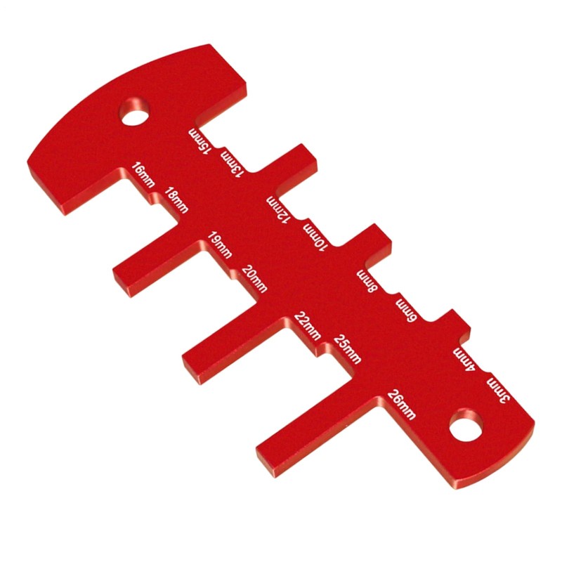 Table Saw Height Gauge,Aluminum Alloy Table Saw Precise Gauge |