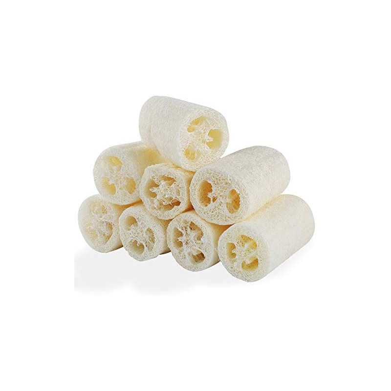 Esponja de Luffa 8 unidades de esponja natural de pepino