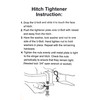 MaxxHaul 50023 Hitch Tightener Anti Rattle Stabilizer for 1.25" to