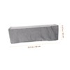 CORHAD 2Pcs Elastic Armrest Cover Grey Sofa Armrest Protector for