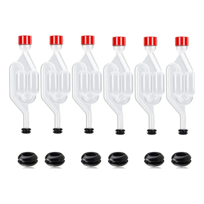 Hot Sell Kit Brew Airlock, 6 Esclusas De Aire Y