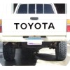 Toyota 90 - 96 TOYOTA TAILGATE BLACK Vinyl Decal Sticker