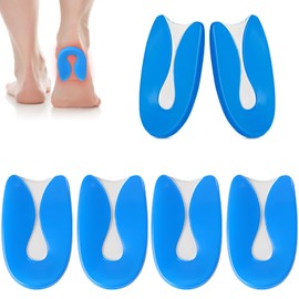 3 Paar Fersensporn Einlagen,Achillessehne Einlegesohlen,Gel Fersenkissen Geleinlagen,Orthopädische Geleinlagen für Schuhe,Einlagen fersensporn damen Für Die Ferse Damen Und Herren