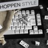 JOLINTAL 135 Keys White Japanese Keycaps Custom, PBT Cherry Profile
