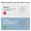 Sound Proof Foam Panels - 12 x 12 x 2