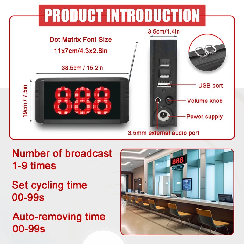 Take a Number System Queue Calling System Number Calling System