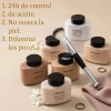 V Polvo Suelto Traslúcido Banana Con Brocha Veronni 03 A