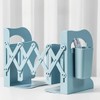 AIMALL Adjustable Desktop Book Stand with Pen Holder, Multi-Functional Expandable