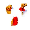 Deofun 4pcs Rubber Jar Opener Bottle Gripper Non Slip Pad