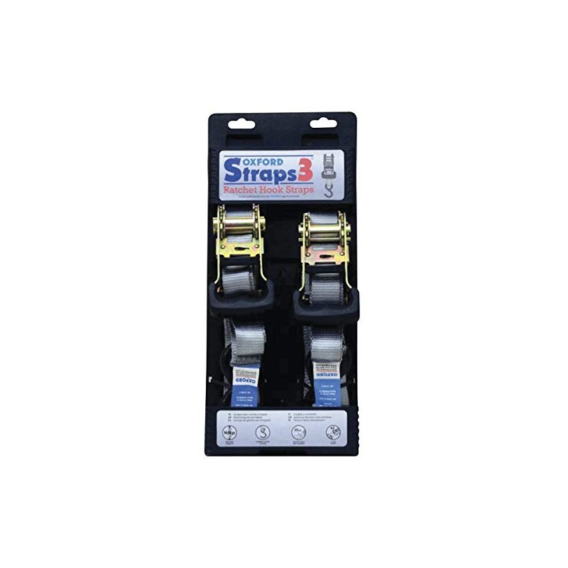 Oxford Heavy Duty Ratchet Hook Straps
