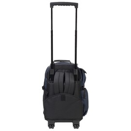 Everest Deluxe Wheeled Backpack, Navy, One Size