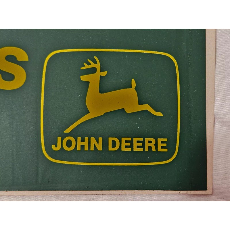 John Deere VINTAGE JOHN DEERE NOTHING RUNS LIKE A DEERE