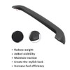 cciyu Rear Roof Window Spoiler Wing with 3rd Brake Light