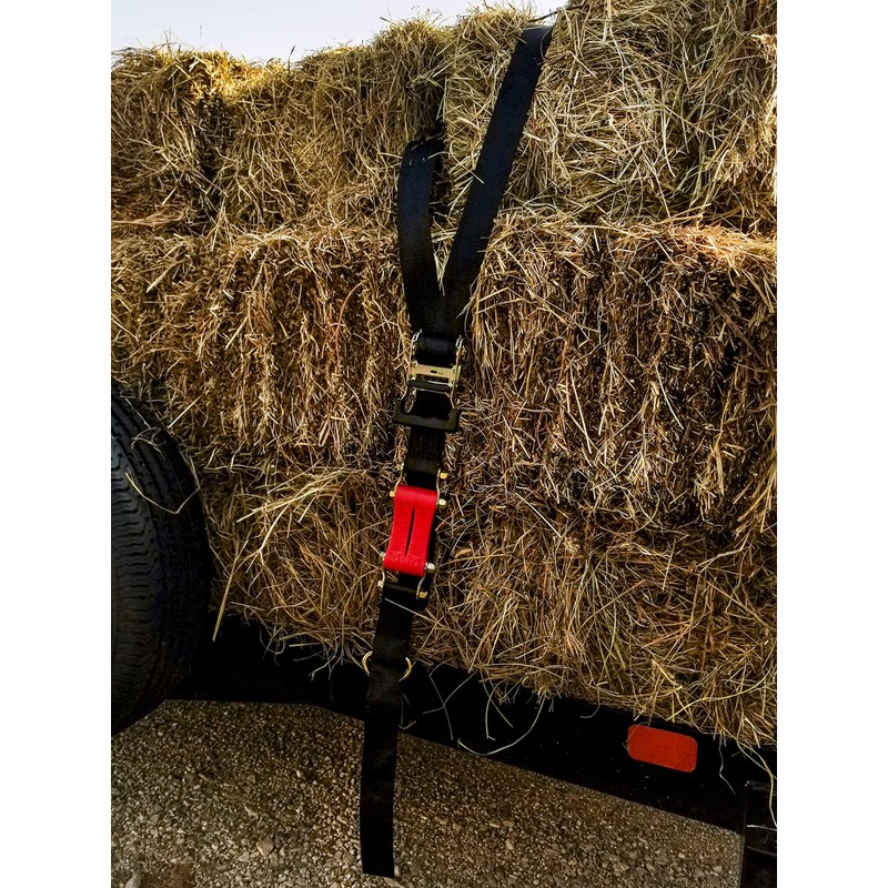 9' x 2" SHOCKSTRAP (2 pk), Ratchet Tie-Down Strap with