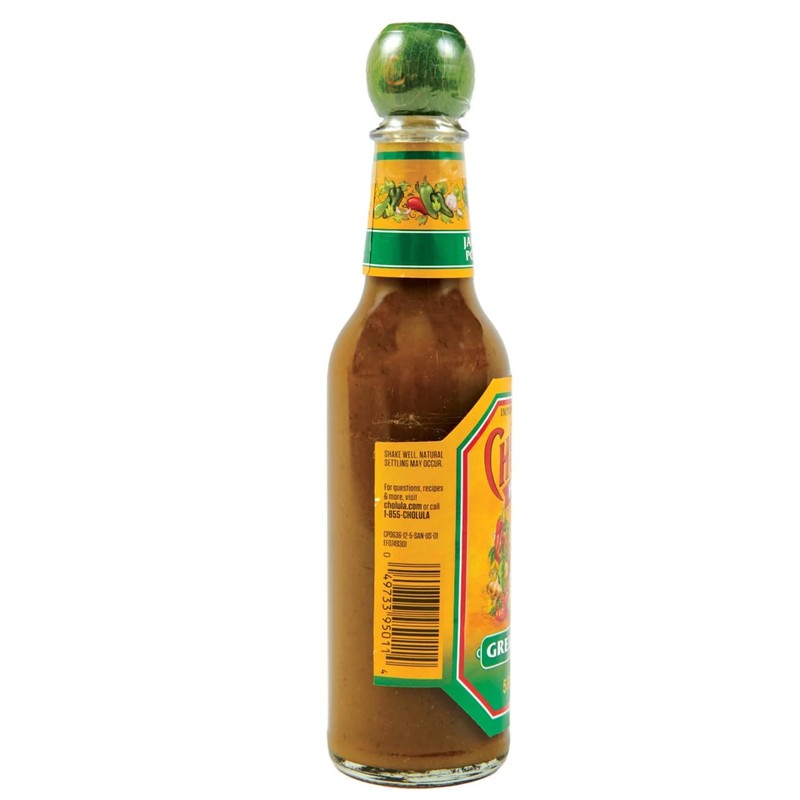 Cholula Sauce Hot Green Pepper 5 ounce Pack of 3