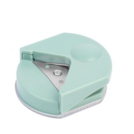KAIAIWLUO Corner Rounder Punch,3 in 1 Corner Cutter Circle Punch Card Cutter for Paper Crafts Cardstock DIY Projects Photocards Card Making Scrapbooking Blue