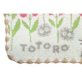 Marushin Hand Towel, Ghibli, My Neighbor Totoro, 9.8 x 9.8 inches (25 x 25 cm), Wild Flowers, 100% Cotton, 100% Cotton 1005034900